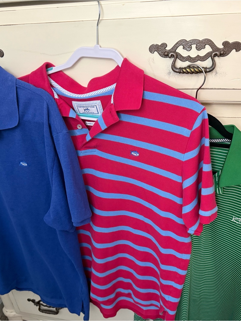 Southern tide men’s large classic polos lot of 3